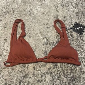 Zaful Forever Young Swim Top NWT